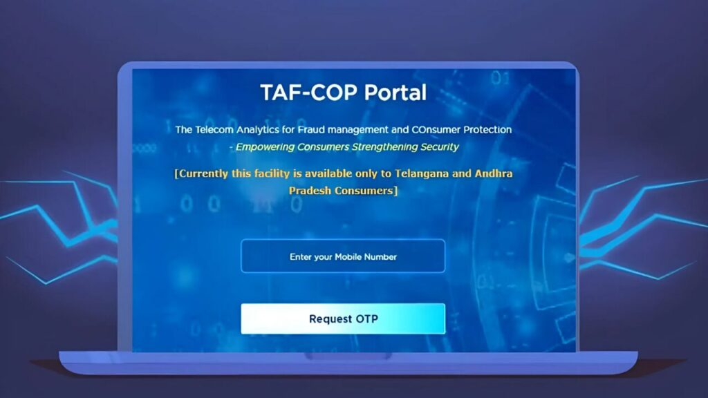 Features of TAFCOP Portal
