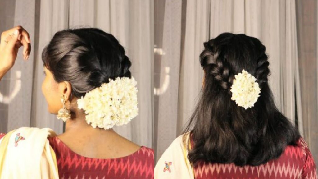 15 Saree Hairstyles for Short Hair