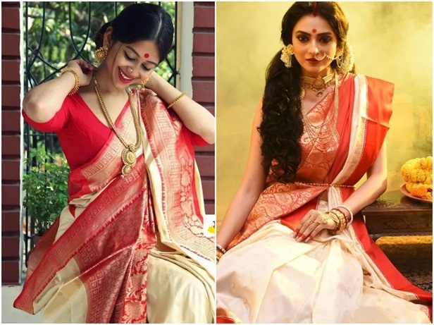 Handloom Sarees for Durga Puja: 12 Traditional Looks for 2025