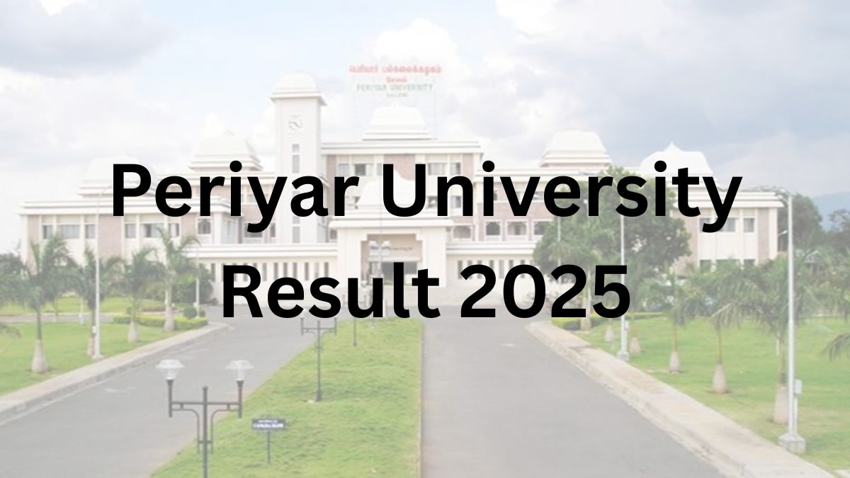 Periyar University Result 202