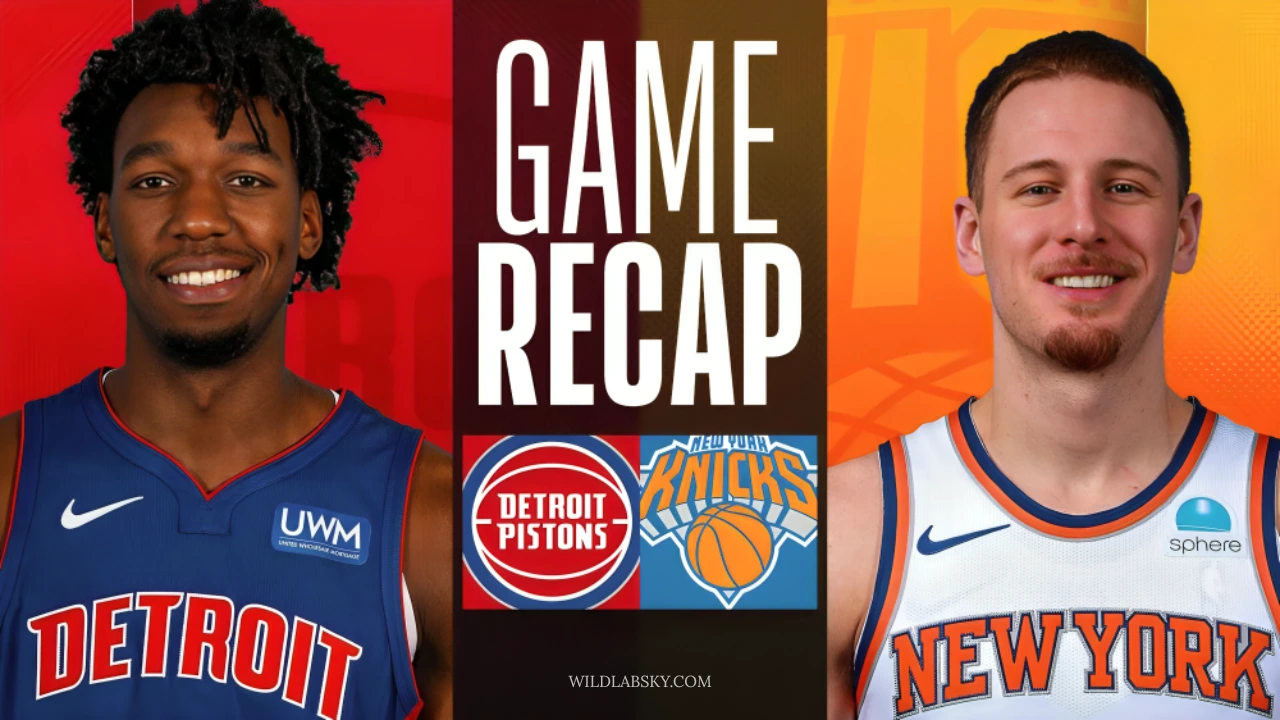 Detroit Pistons vs Knicks Match Player Stats