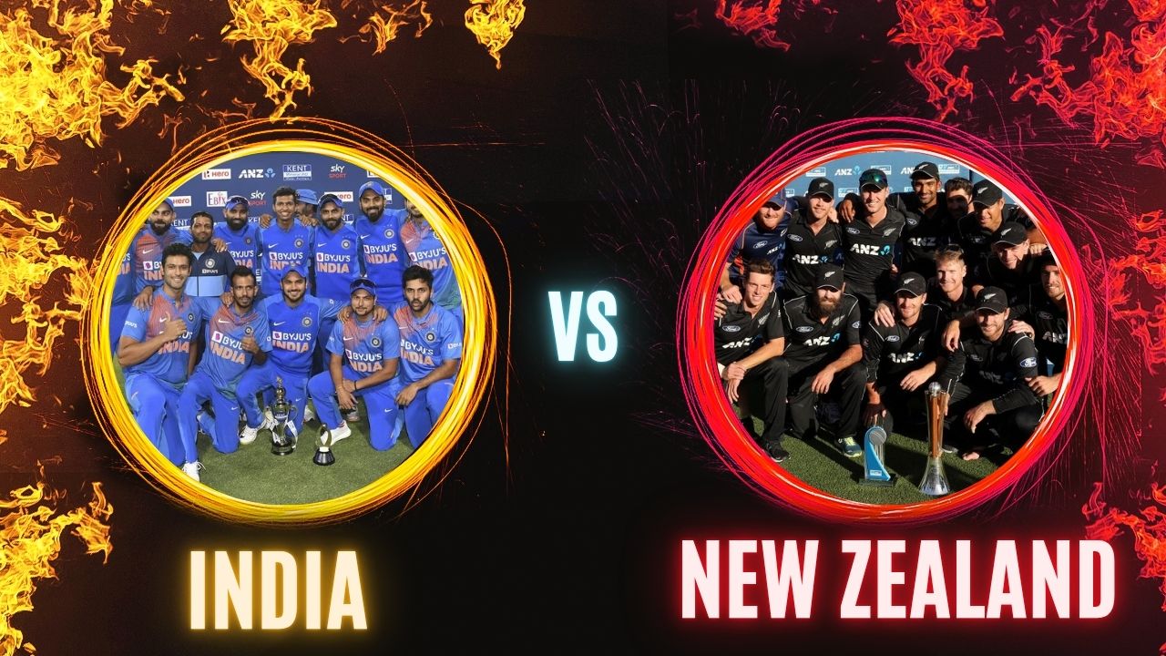 India National Cricket Team vs New Zealand National Cricket Team Match Scorecard