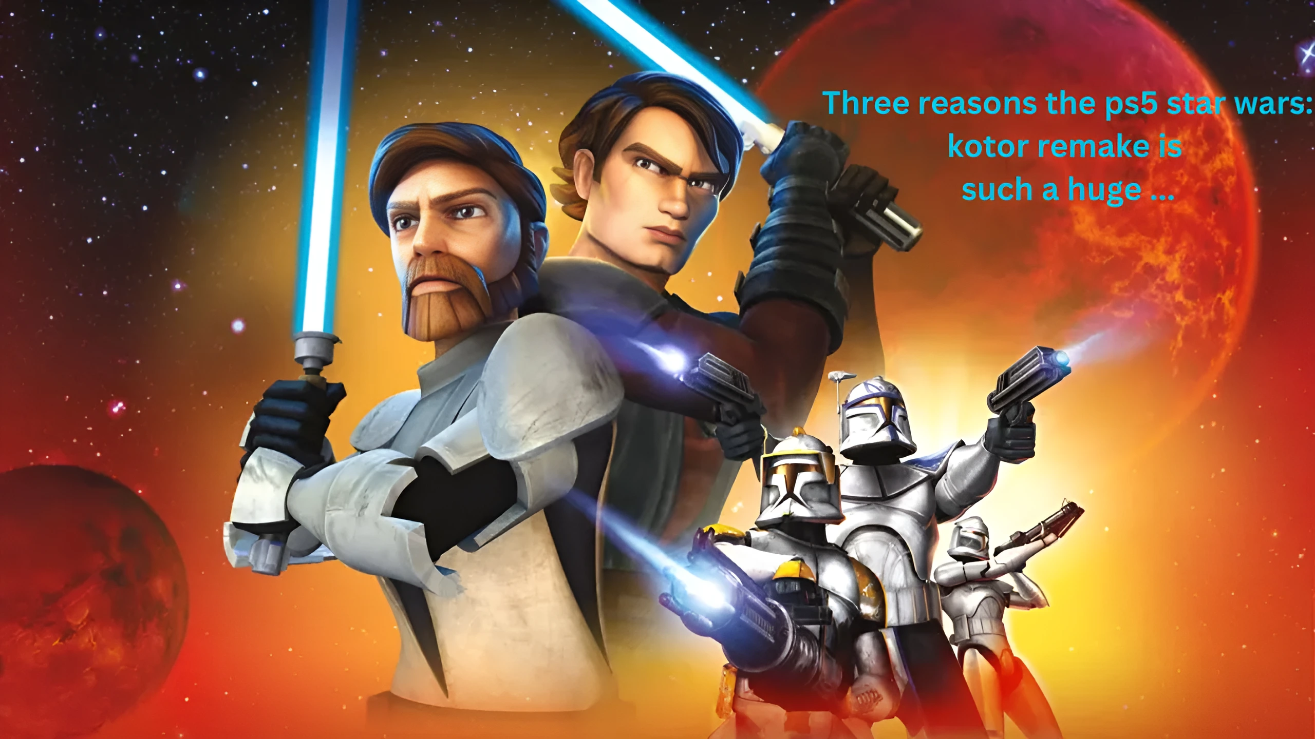three reasons the ps5 star wars: kotor remake is such a huge ...