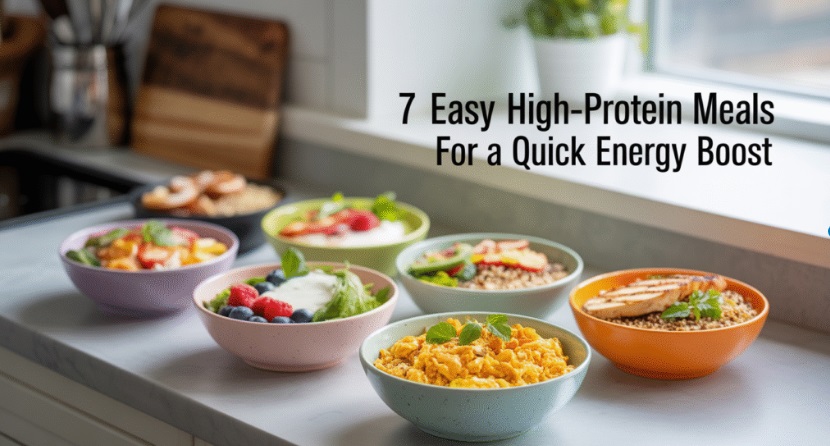7 Easy High-Protein Meals for a Quick Energy Boost