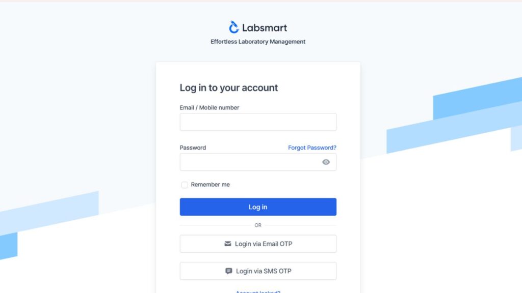 lab smart login