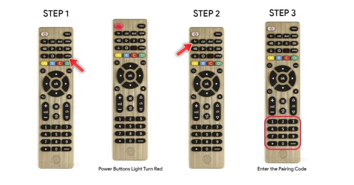 GE Universal Remote Codes A-Z List with Easy Programming
