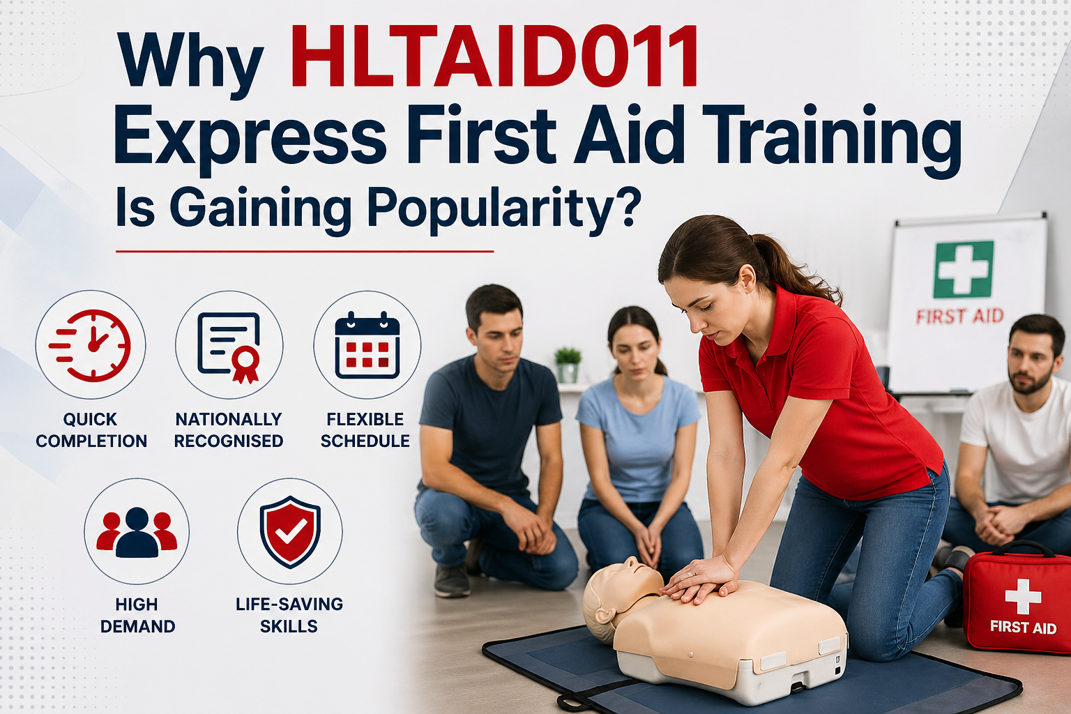 Why HLTAID011 Express First Aid Training Is Gaining Popularity?