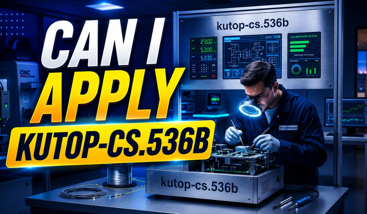 Can I Apply Kutop-CS.536B