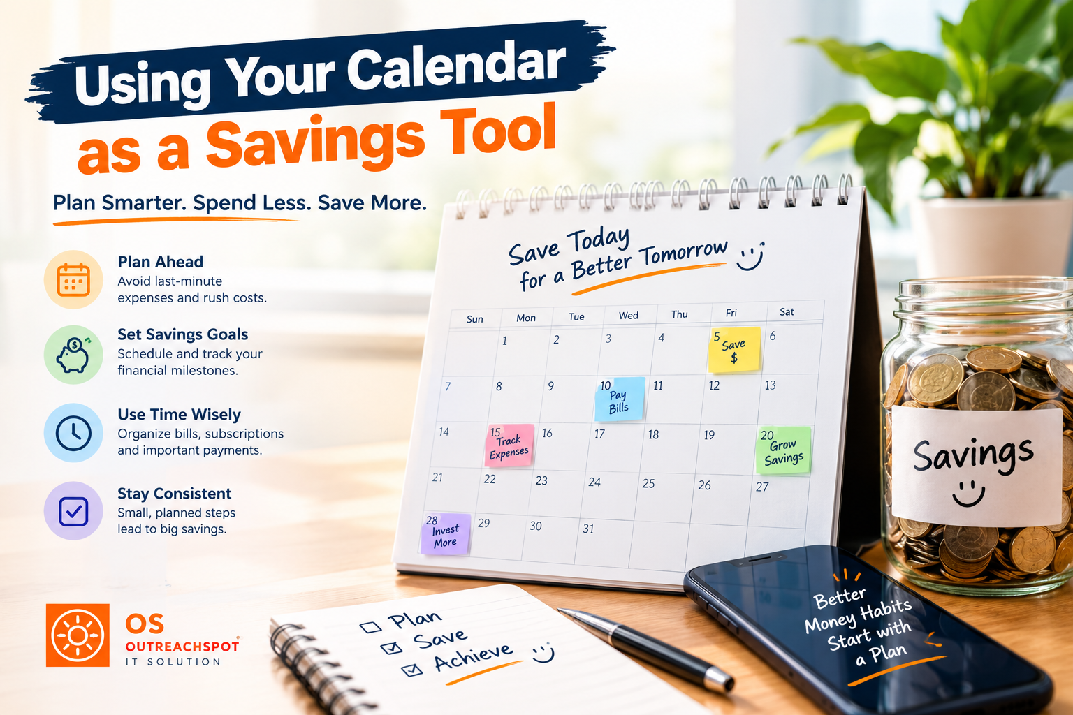 Using Your Calendar as a Savings Tool